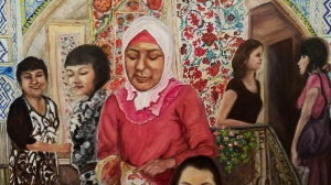 Susan Wiemerslage's "Clever Women of Uzbekistan" (detail)